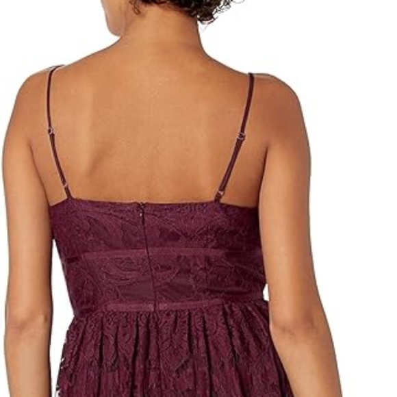 BB Dakota by Steve Madden Women's Galena Lace Fit N Flare Dress, size 4 - Picture 2 of 6